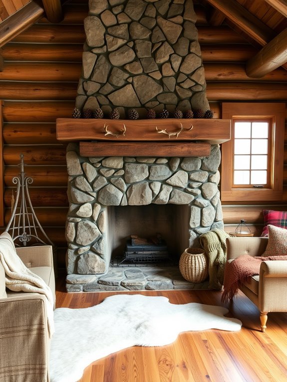 rustic warmth and charm