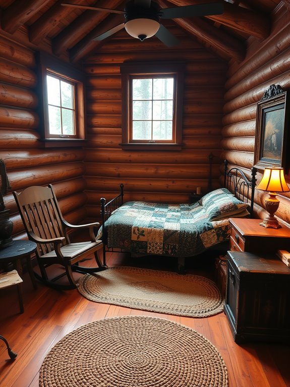 rustic wooden cabin design