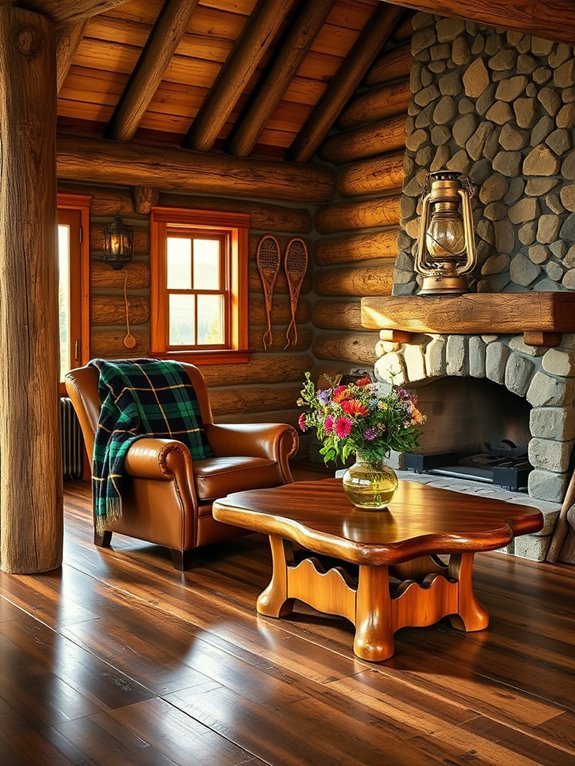 rustic wooden design elements