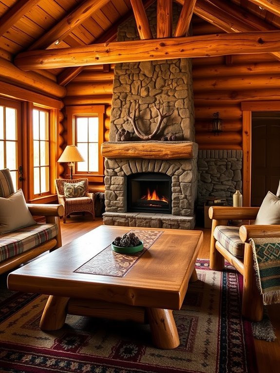 rustic wooden furniture designs