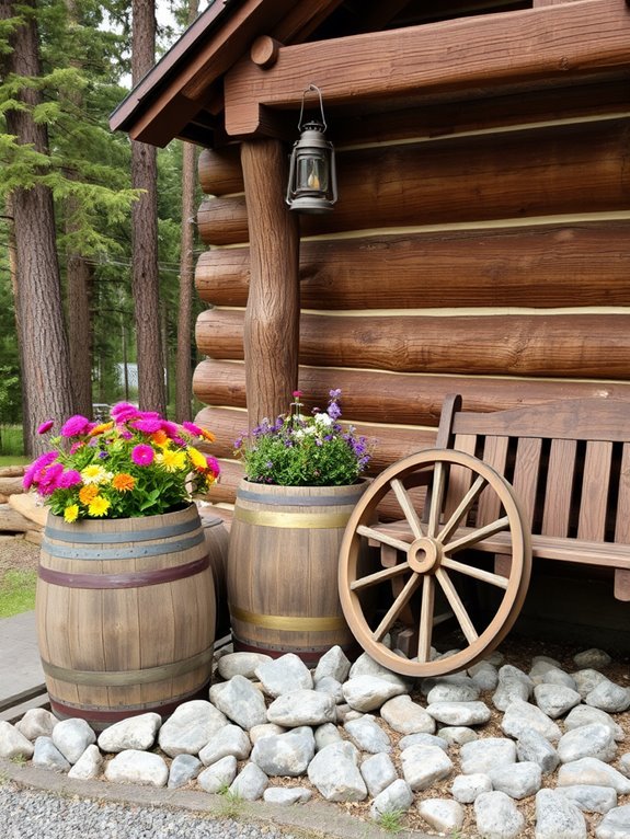 rustic wooden home decor
