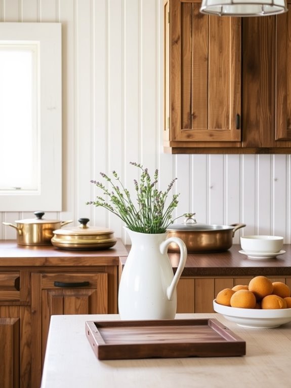 rustic wooden paneling design