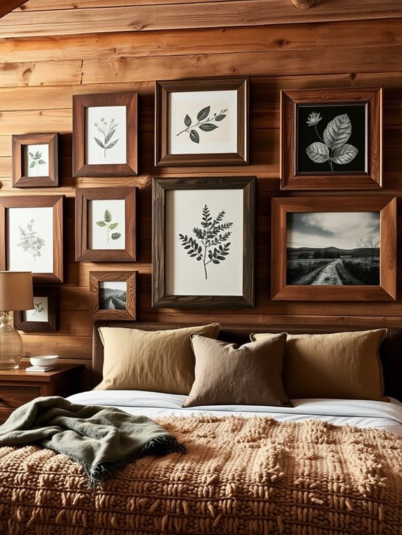 rustic wooden picture frames