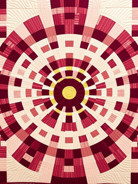 rustic wooden quilt design