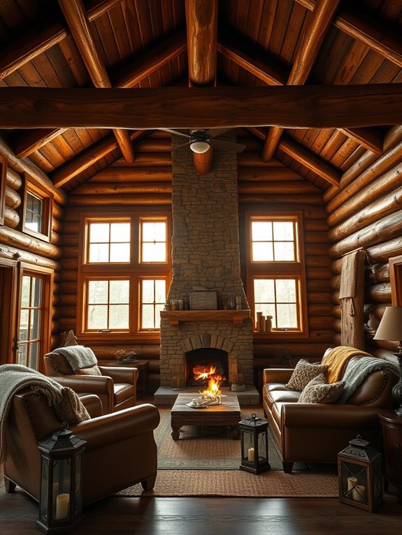 rustic wooden retreat ideas