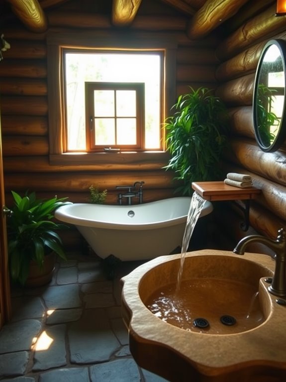 rustic wooden structure design