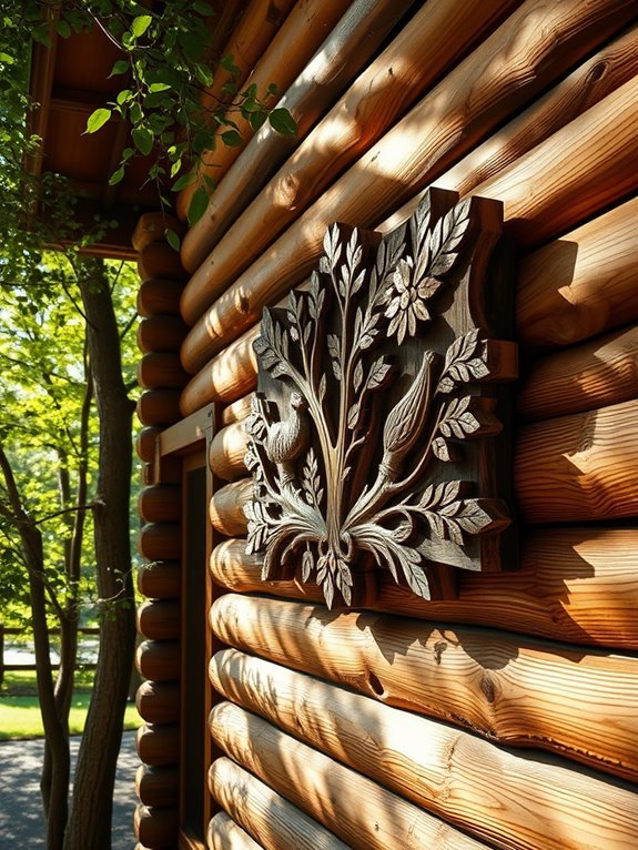 rustic wooden wall decor