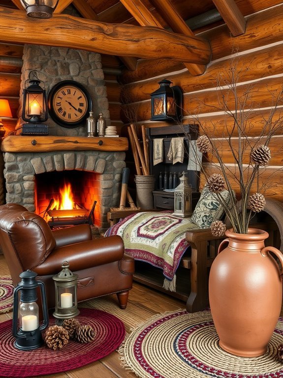 rustic woodland retreat decor