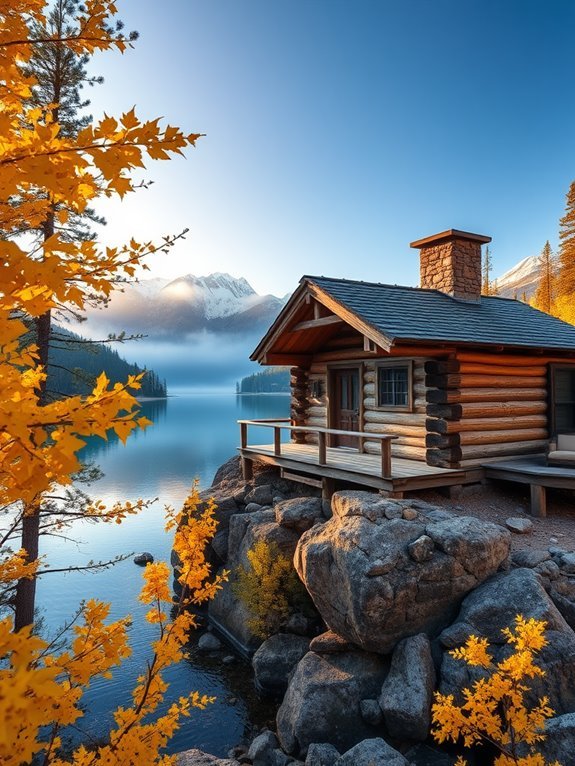 scenic colorado mountain retreat