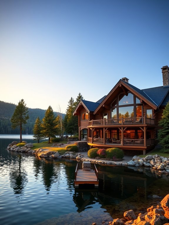 scenic lakeside retreat destination