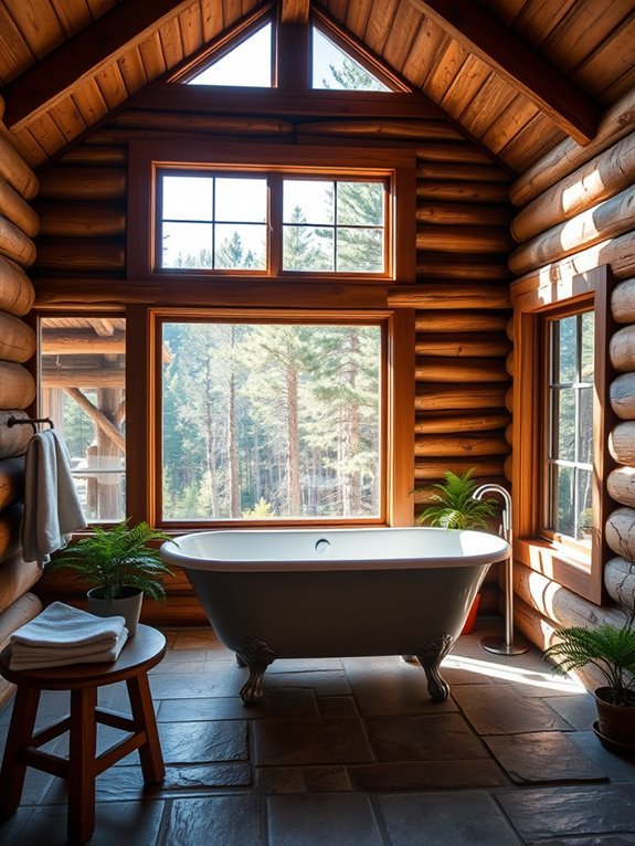 scenic outdoor soaking experience