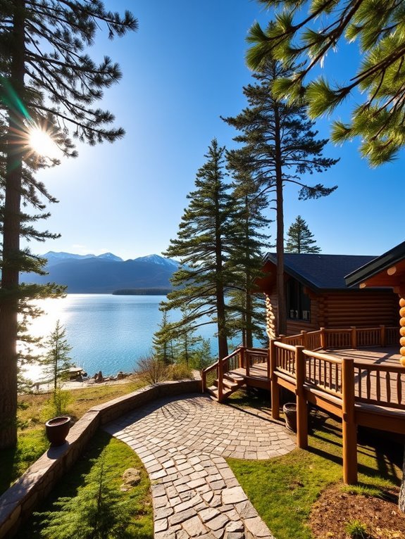 scenic retreat in nature