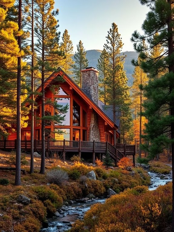 scenic retreat in nature