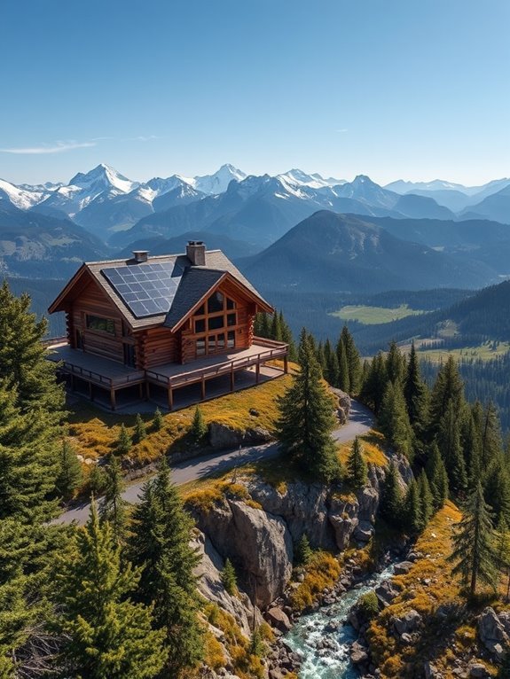 scenic retreat in nature
