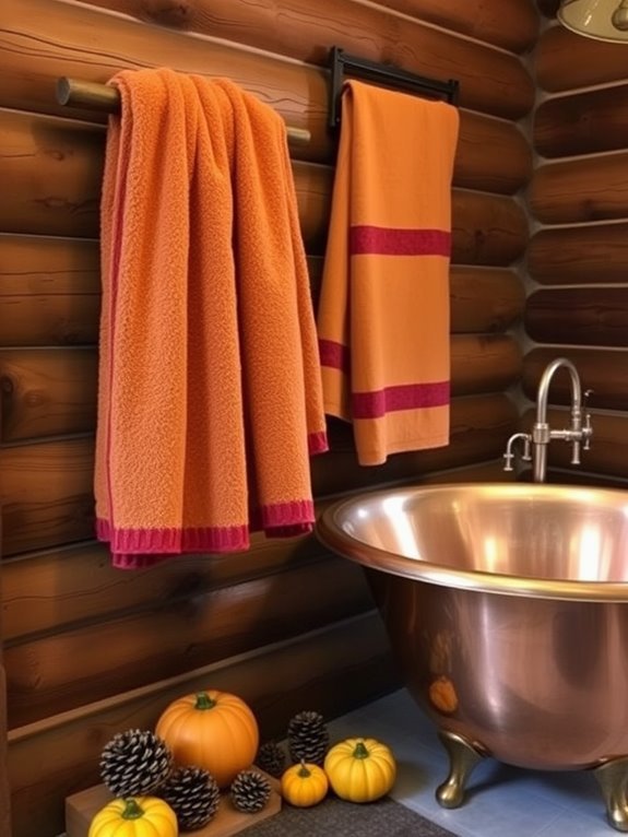 seasonal bathroom linens collection