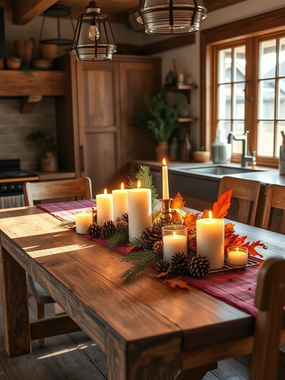 seasonal candle decoration ideas