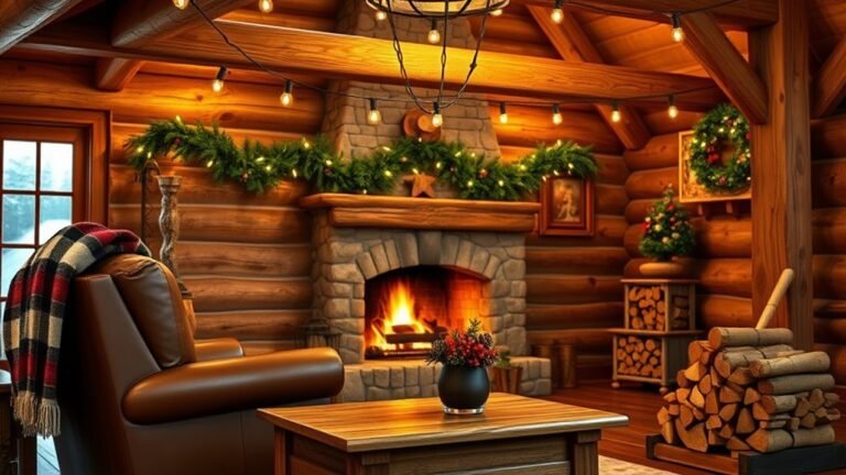 seasonal decor for cabins