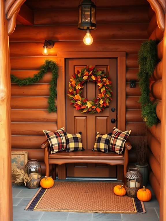 seasonal decorative accents added