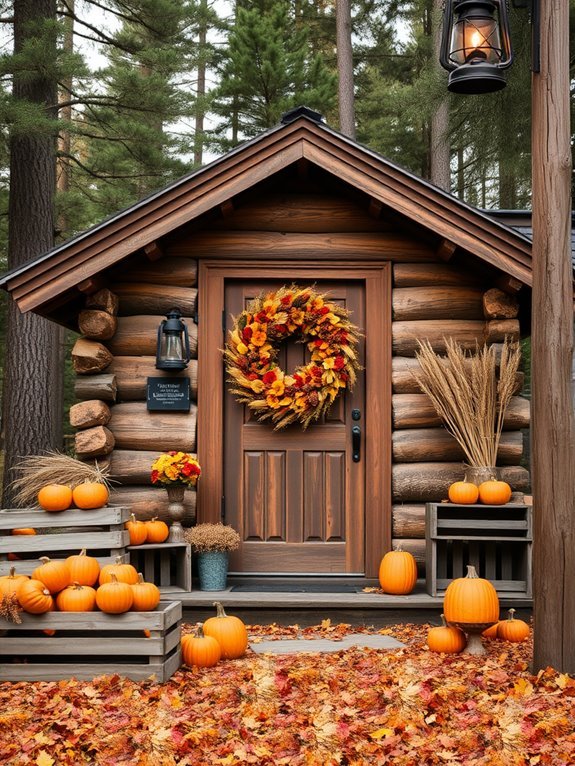 seasonal decorative door wreaths