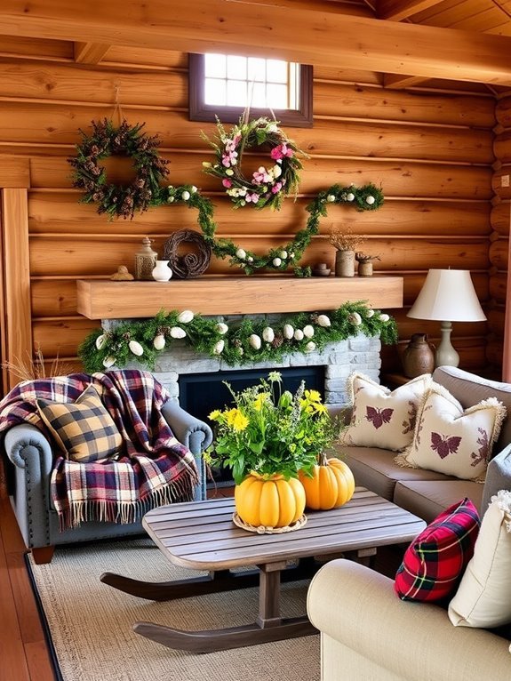 seasonal items creatively reused