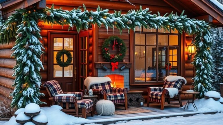 seasonal mountain cabin decor