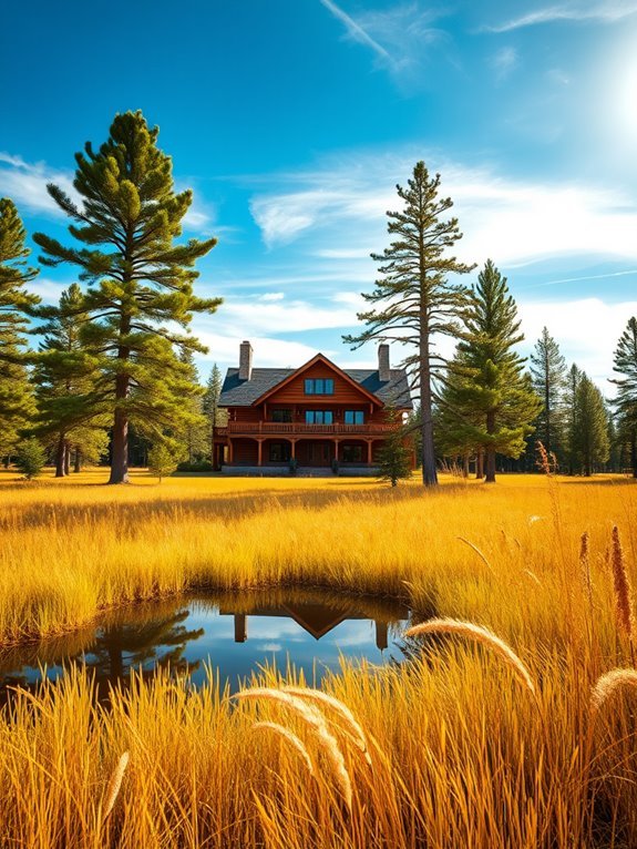 serene countryside estate retreat