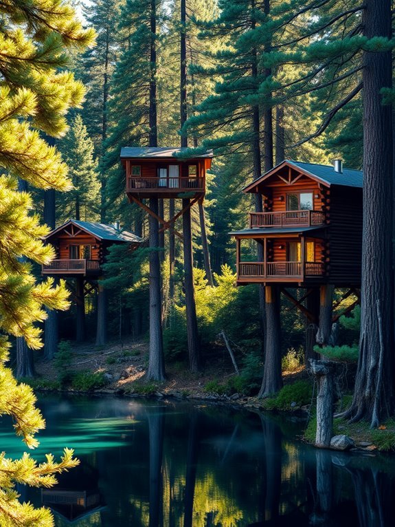 serene lakeside retreats await