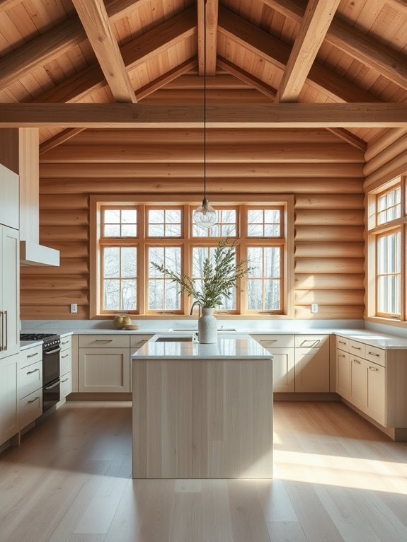 sleek functional kitchen aesthetics