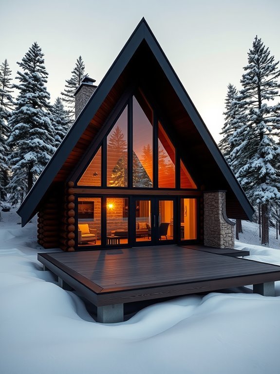sleek simple serene retreat