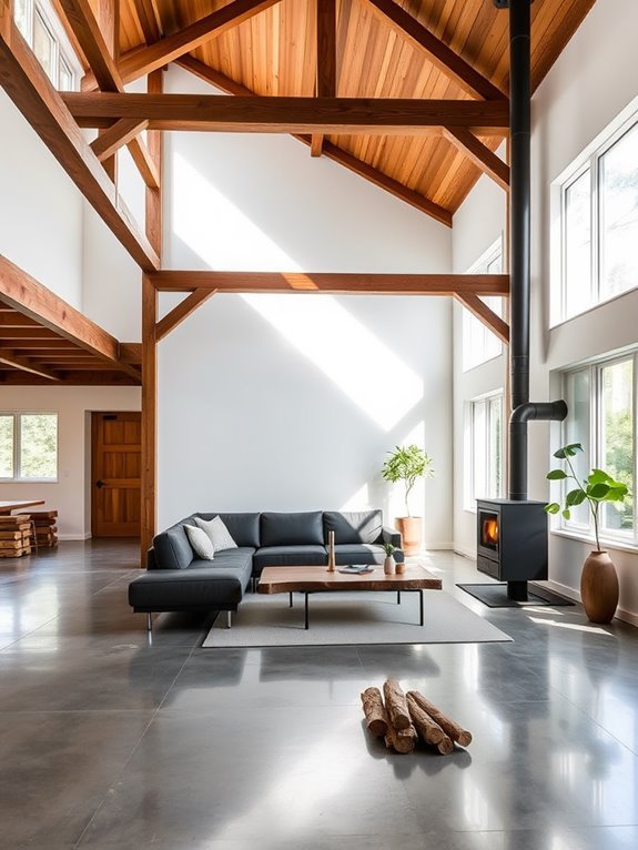 sleek wooden design aesthetic