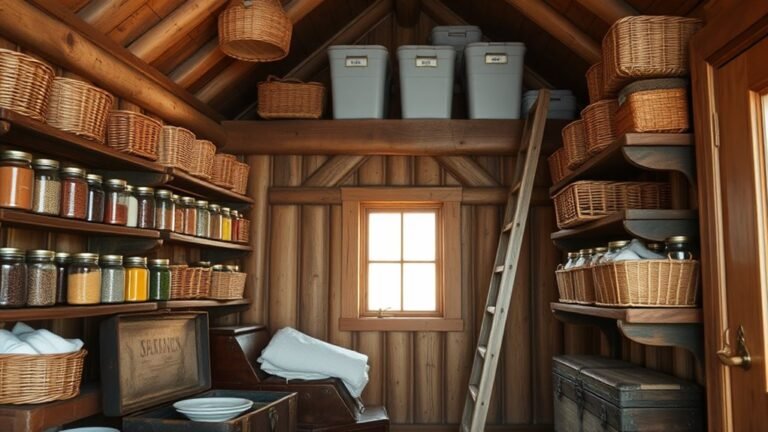 small cabin organization tips