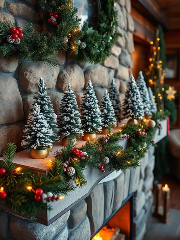 small festive holiday decor