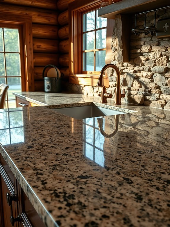 smooth durable stone surface