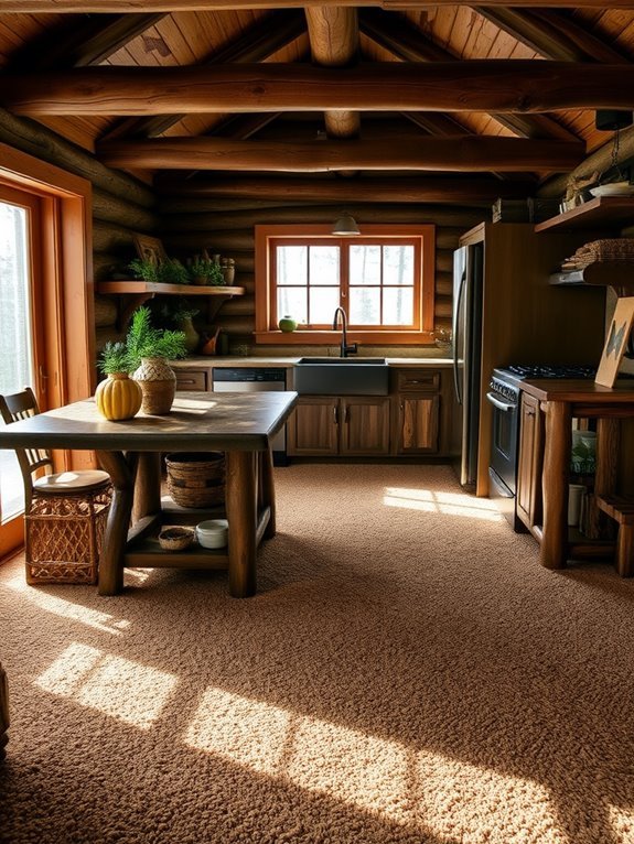 soft and patterned flooring