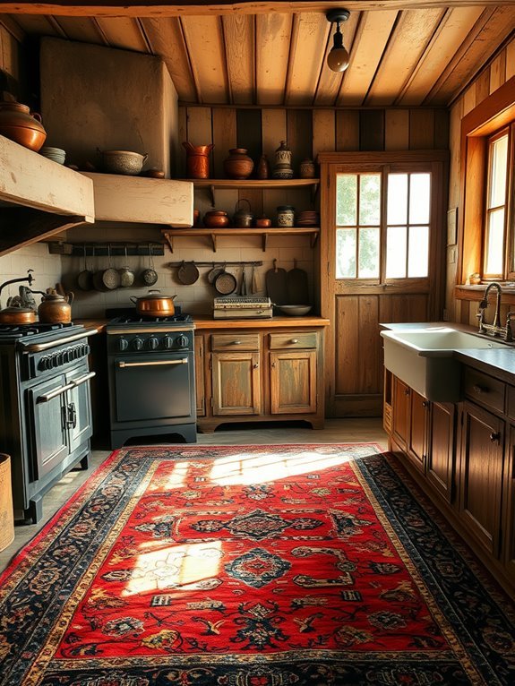 soft faded textured carpets