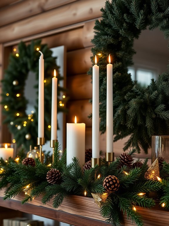 sophisticated candle decor setups