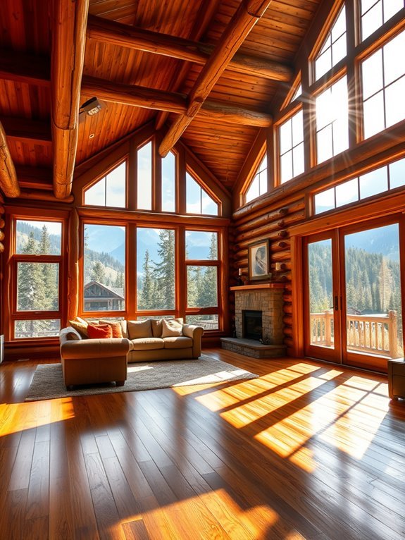 sophisticated timber design elements