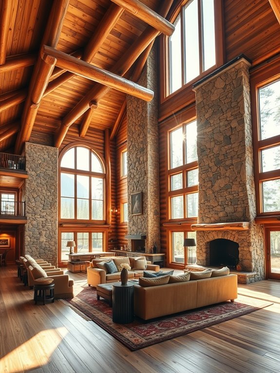 spacious and interconnected areas