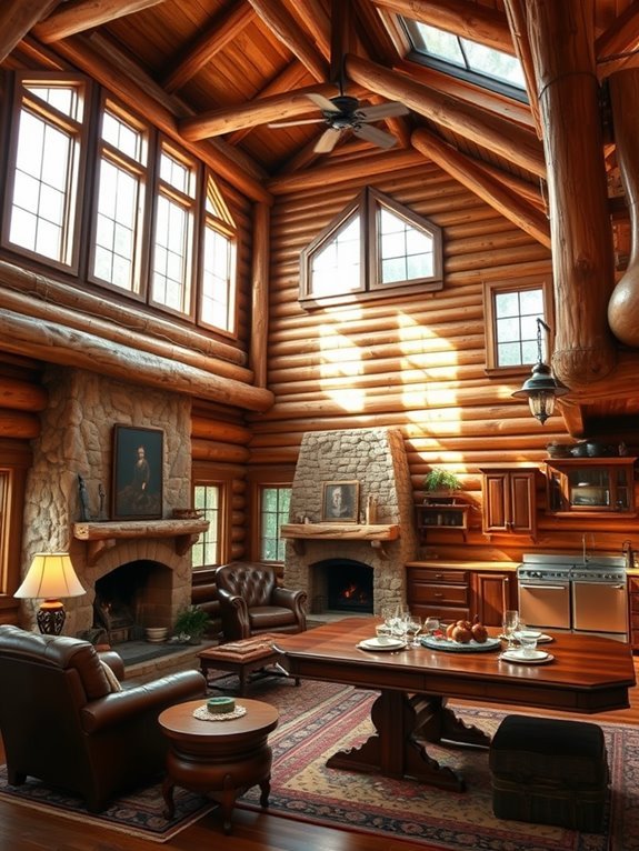 spacious and interconnected living spaces