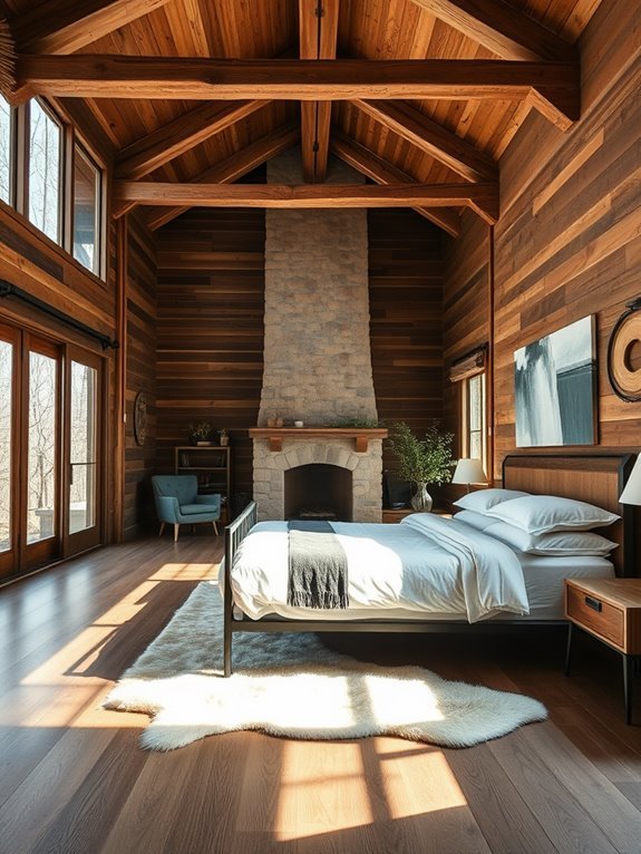 spacious and interconnected sleeping areas
