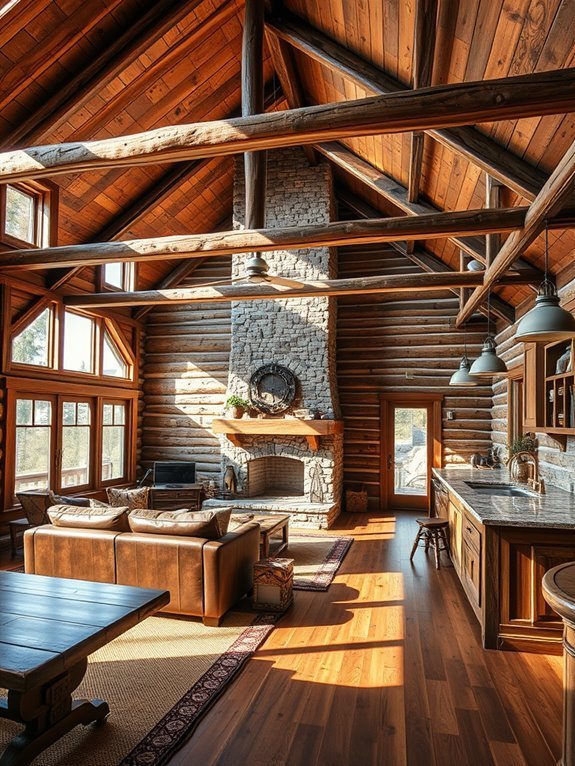 spacious integrated home design