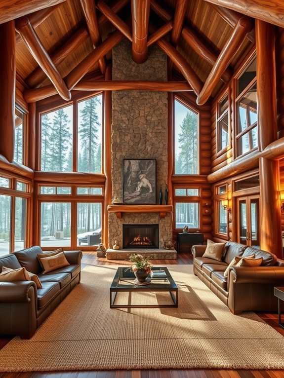 spacious interconnected living areas