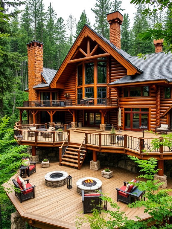 spacious mansion with views