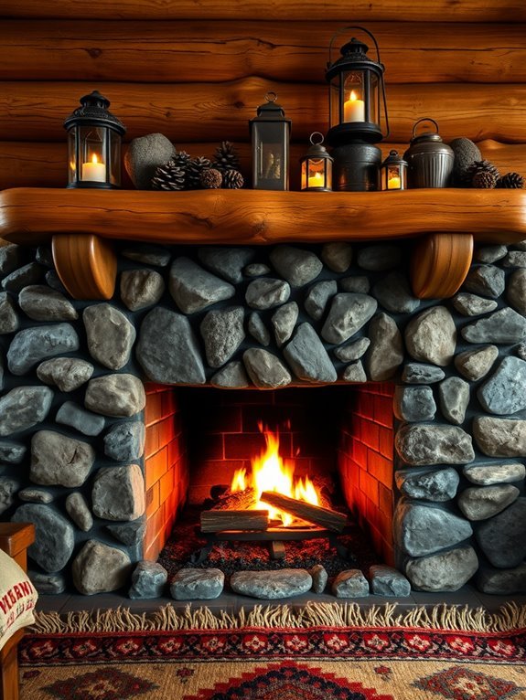 stone enclosure features design