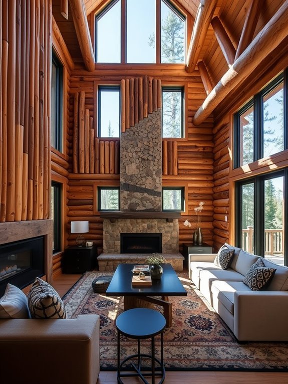 streamlined vertical log management