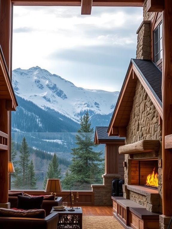 stunning mountain home retreat