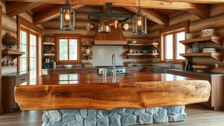 stylish functional cabin islands