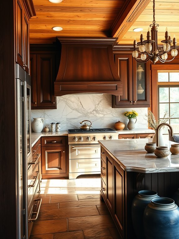 stylish kitchen wall designs