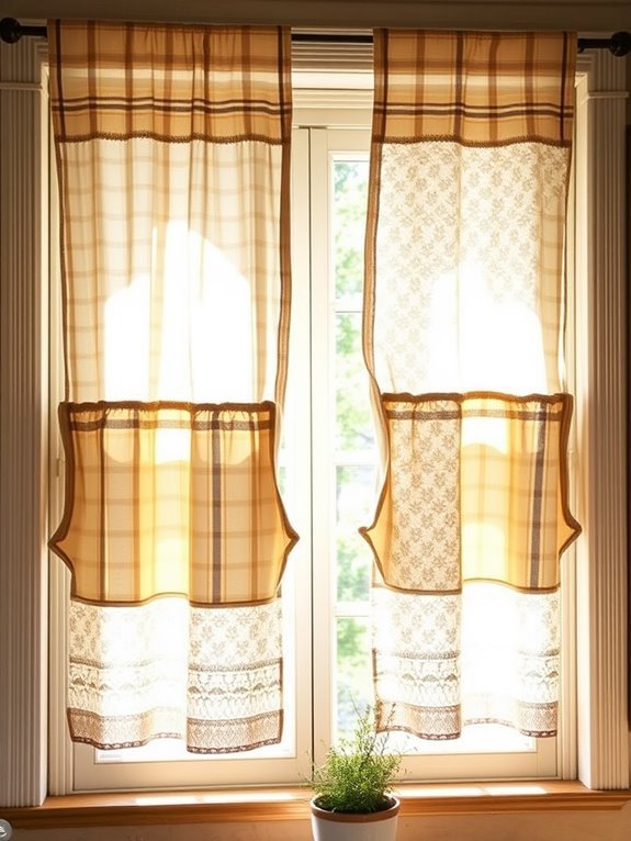 stylish multi layered window treatments