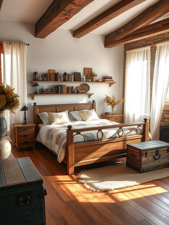 stylish open shelving decor